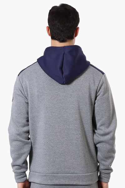 Essentials Super Triple Goose Mesh Insert Hoodie - Grey - Mens Hoodies & Sweatshirts - International Clothiers