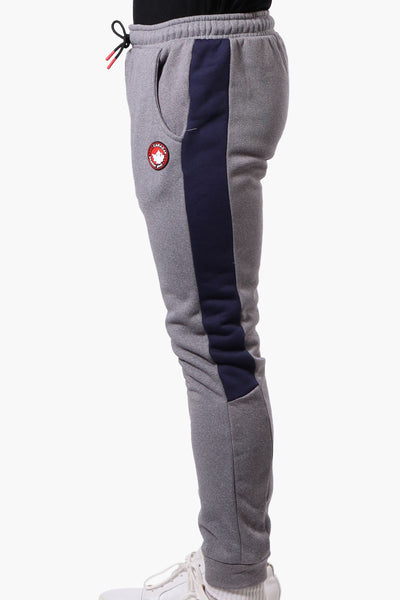 Canada Weather Gear Tie Waist Fleece Joggers - Grey - Mens Joggers & Sweatpants - International Clothiers