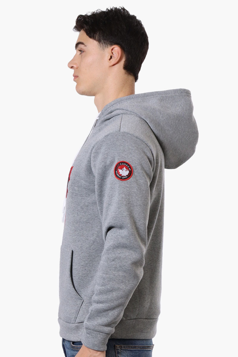 Canada Weather Gear Chest Logo Hoodie - Grey - Mens Hoodies & Sweatshirts - International Clothiers