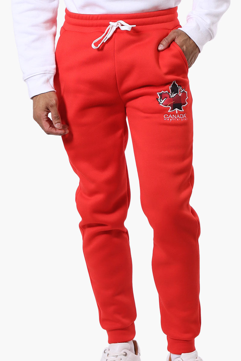 Canada Weather Gear Basic Tie Waist Joggers - Red - Mens Joggers & Sweatpants - International Clothiers