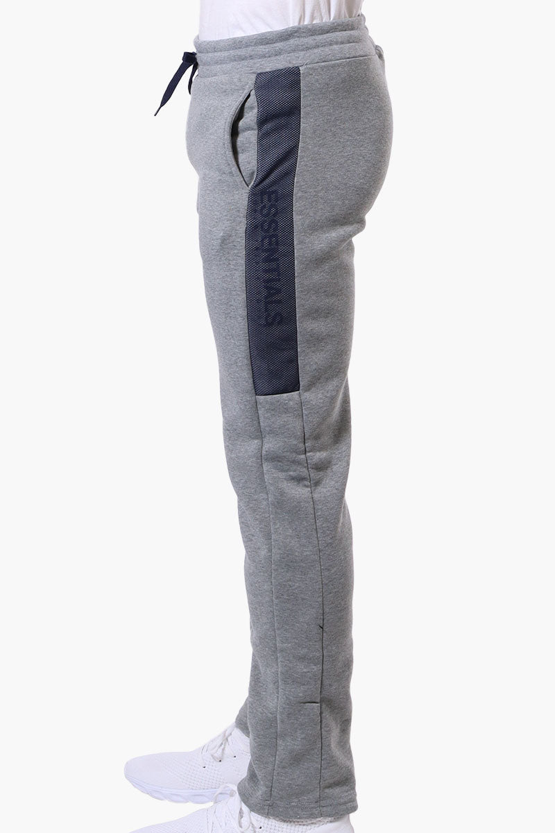 Essentials Super Triple Goose Side Mesh Insert Sweatpants - Grey - Mens Joggers & Sweatpants - International Clothiers