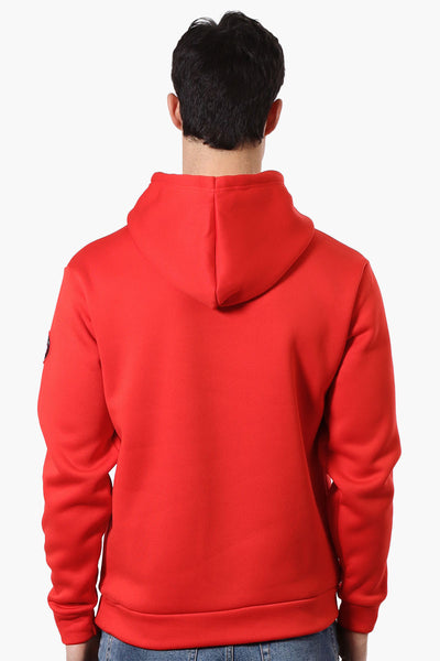 Canada Weather Gear Chest Logo Hoodie - Red - Mens Hoodies & Sweatshirts - International Clothiers