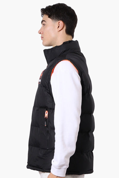 Super Triple Goose Double Pocket Bubble Vest - Black - Mens Vests - International Clothiers