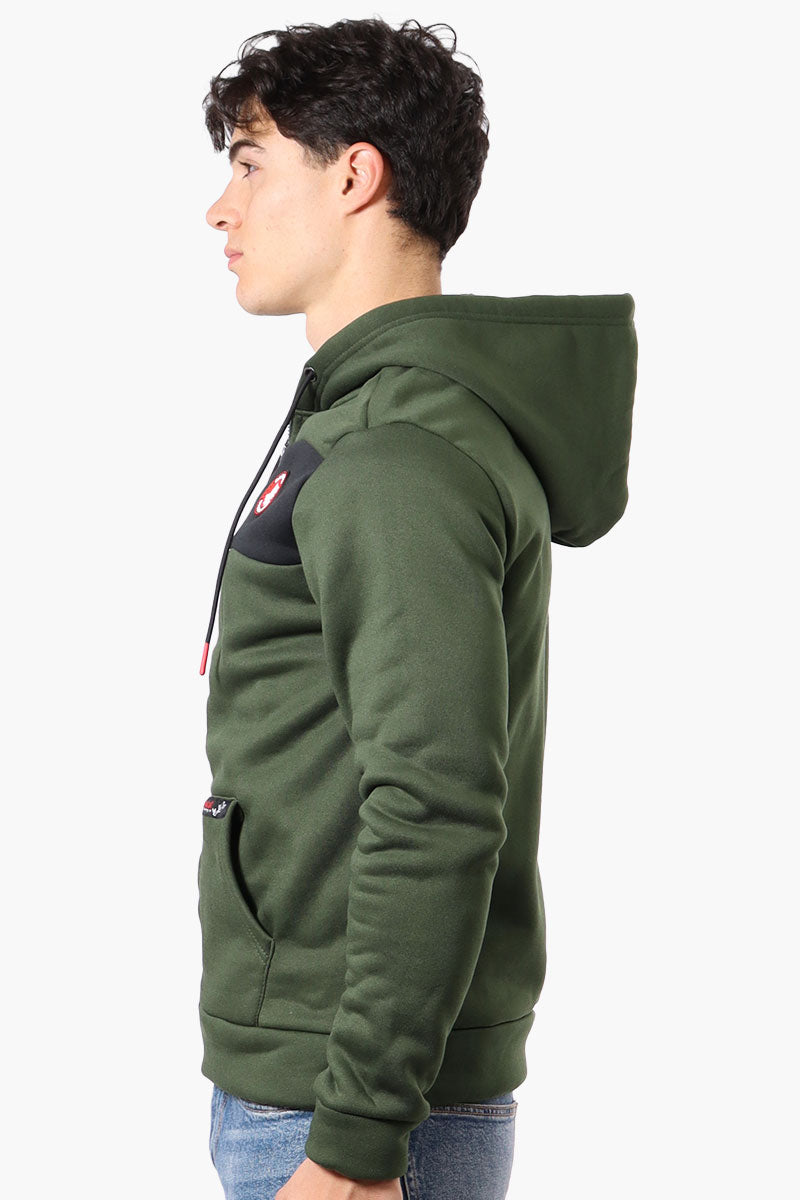 Canada Weather Gear Fleece Lined Zip Up Hoodie - Olive - Mens Hoodies & Sweatshirts - International Clothiers