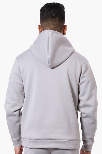 Essentials Super Triple Goose Striped Logo Hoodie - Grey - Mens Hoodies & Sweatshirts - International Clothiers