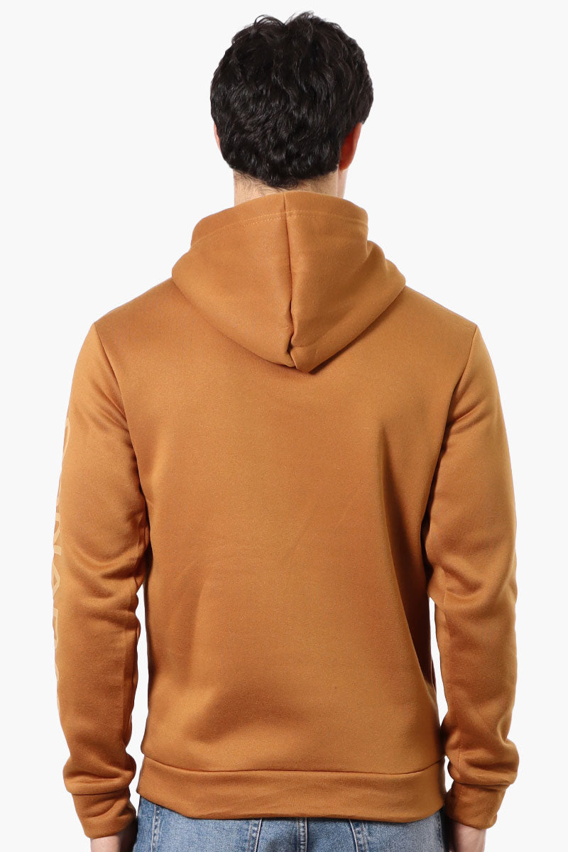 Canada Work Gear Sleeve Print Hoodie - Caramel - Mens Hoodies & Sweatshirts - International Clothiers