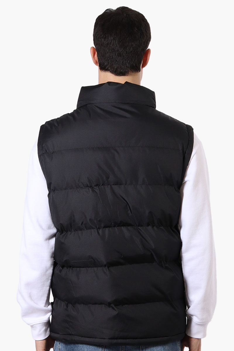 Super Triple Goose Double Pocket Bubble Vest - Black - Mens Vests - International Clothiers