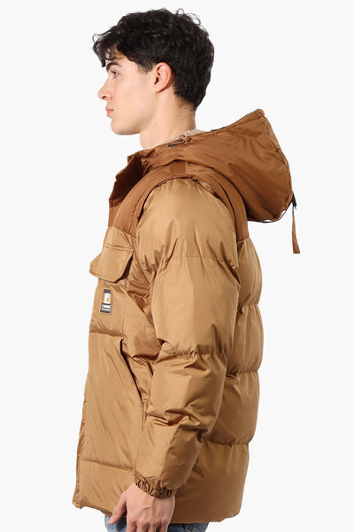 Canada Work Gear Zip Off Sleeve Parka Jacket - Brown - Mens Parka Jackets - International Clothiers