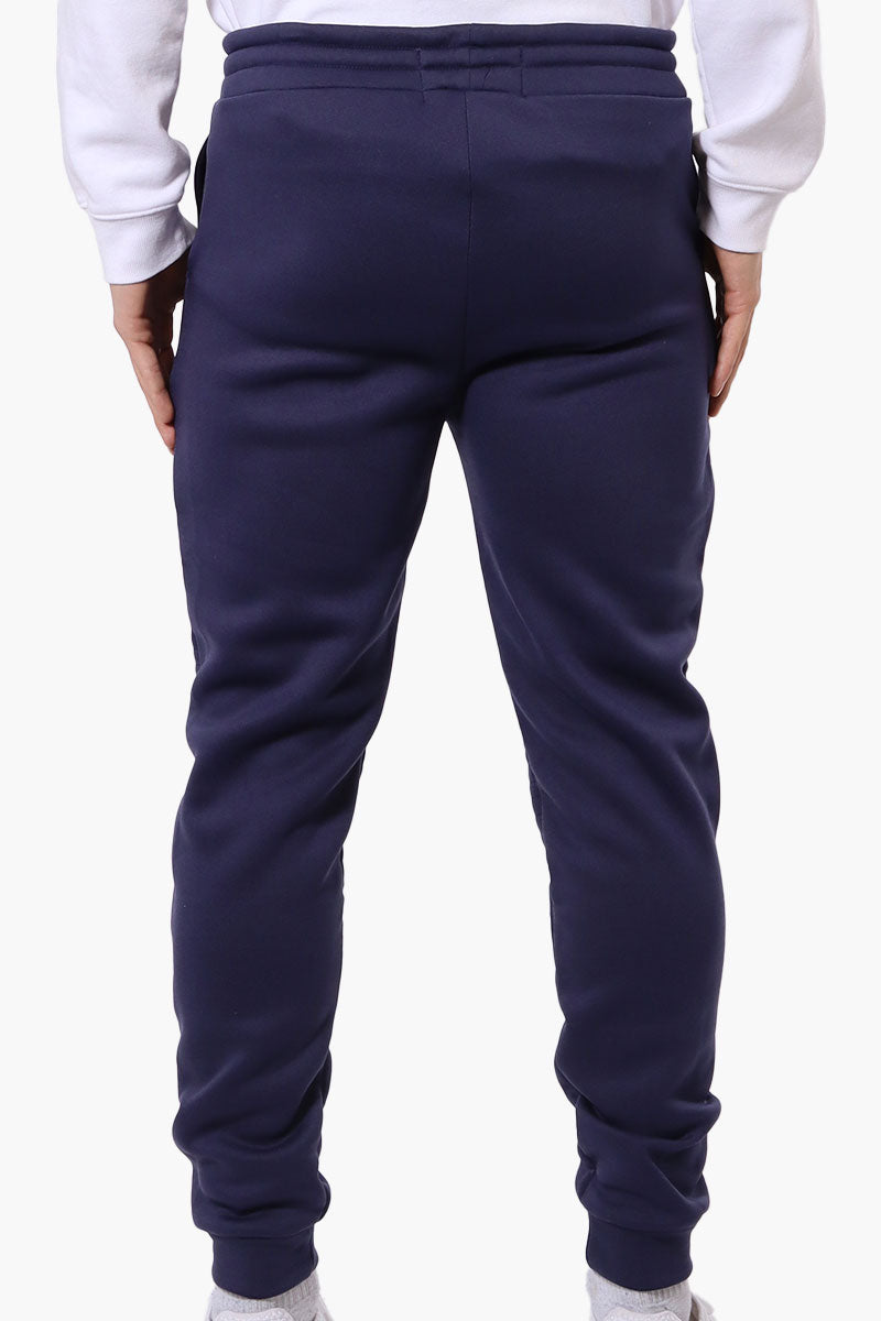 Essentials Super Triple Goose Basic Tie Waist Joggers - Navy - Mens Joggers & Sweatpants - International Clothiers