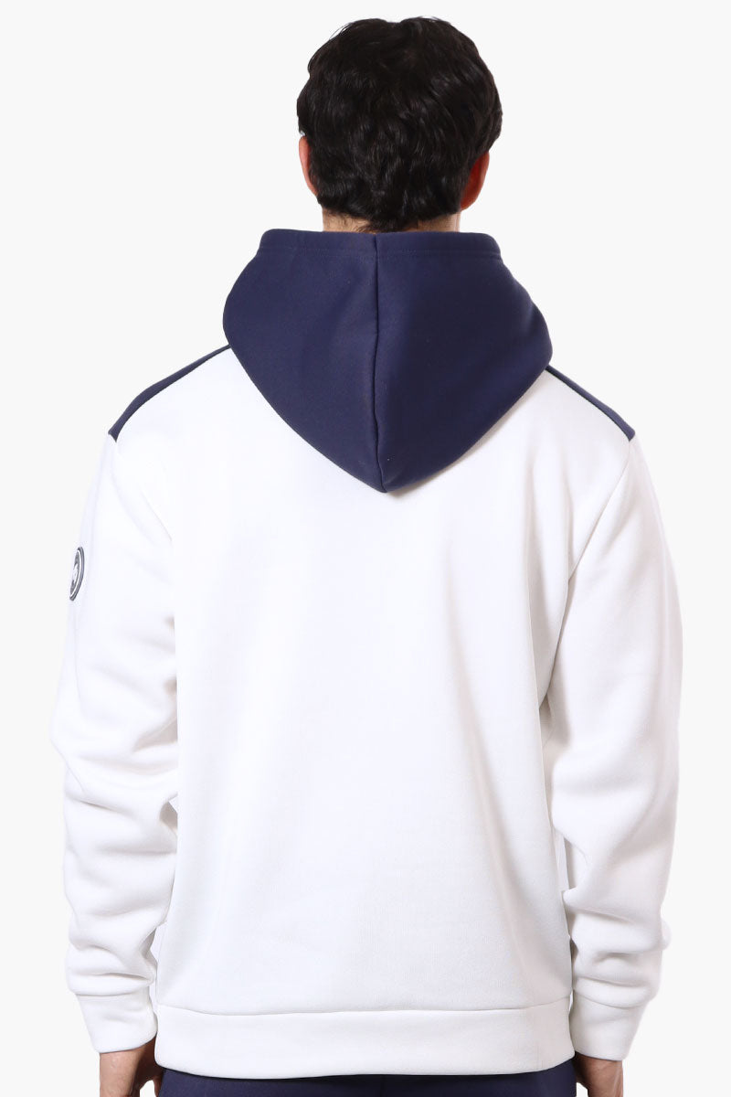 Essentials Super Triple Goose Mesh Insert Hoodie - White - Mens Hoodies & Sweatshirts - International Clothiers