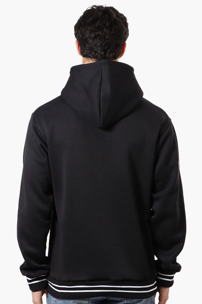 Canada Weather Gear Striped Cuff Hoodie - Black - Mens Hoodies & Sweatshirts - International Clothiers