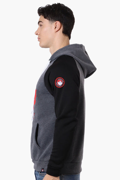 Canada Weather Gear Colour Block Chest Logo Hoodie - Black - Mens Hoodies & Sweatshirts - International Clothiers