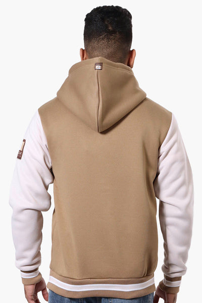 Canada Work Gear Button Up Hoodie - Camel - Mens Hoodies & Sweatshirts - International Clothiers