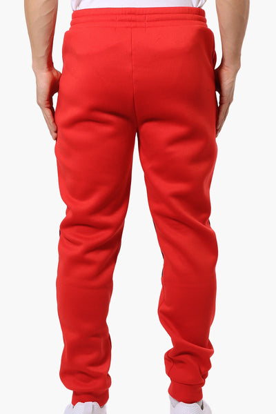 Essentials Super Triple Goose Mesh Insert Tie Waist Joggers - Red - Mens Joggers & Sweatpants - International Clothiers