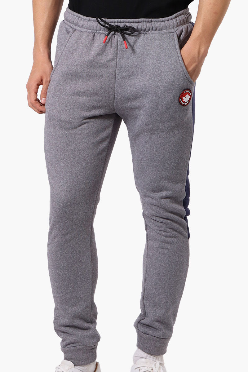 Canada Weather Gear Tie Waist Fleece Joggers - Grey - Mens Joggers & Sweatpants - International Clothiers