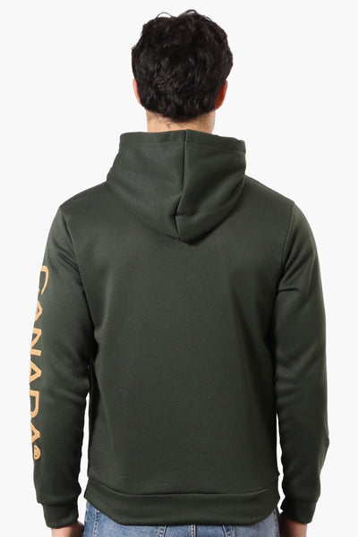 Canada Work Gear Sleeve Print Hoodie - Olive - Mens Hoodies & Sweatshirts - International Clothiers