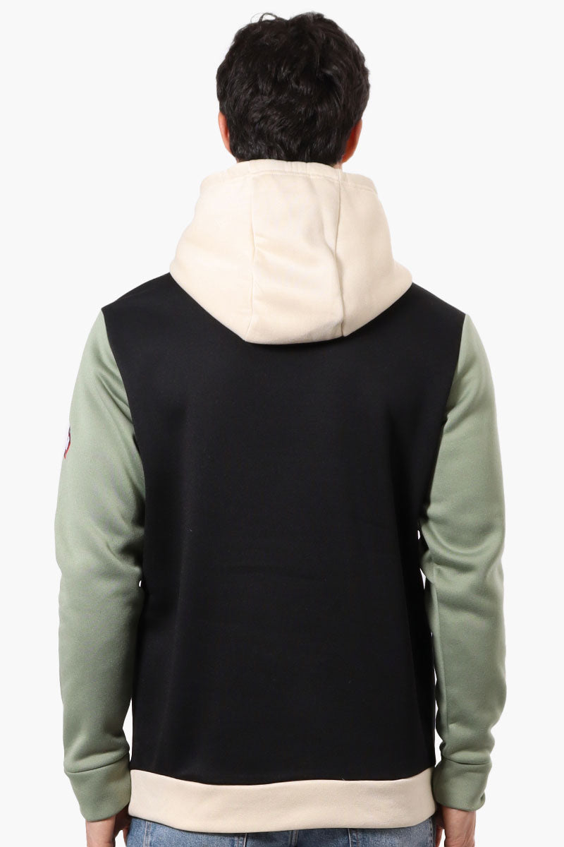 Canada Weather Gear Colour Block Hoodie - Cream - Mens Hoodies & Sweatshirts - International Clothiers