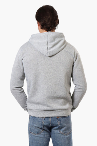 Canada Work Gear Solid Logo Print Hoodie - Grey - Mens Hoodies & Sweatshirts - International Clothiers