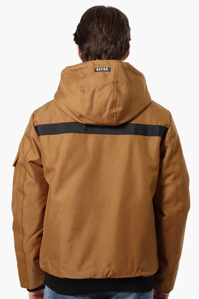 Super Triple Goose Heat Retention Lining Bomber Jacket - Camel - Mens Bomber Jackets - International Clothiers