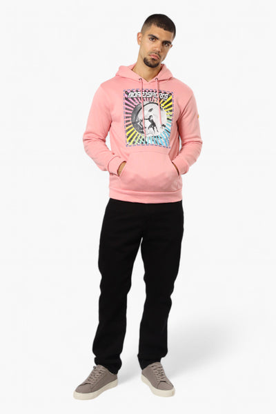 Boardsports Surfer Print Hoodie - Pink - Mens Hoodies & Sweatshirts - International Clothiers