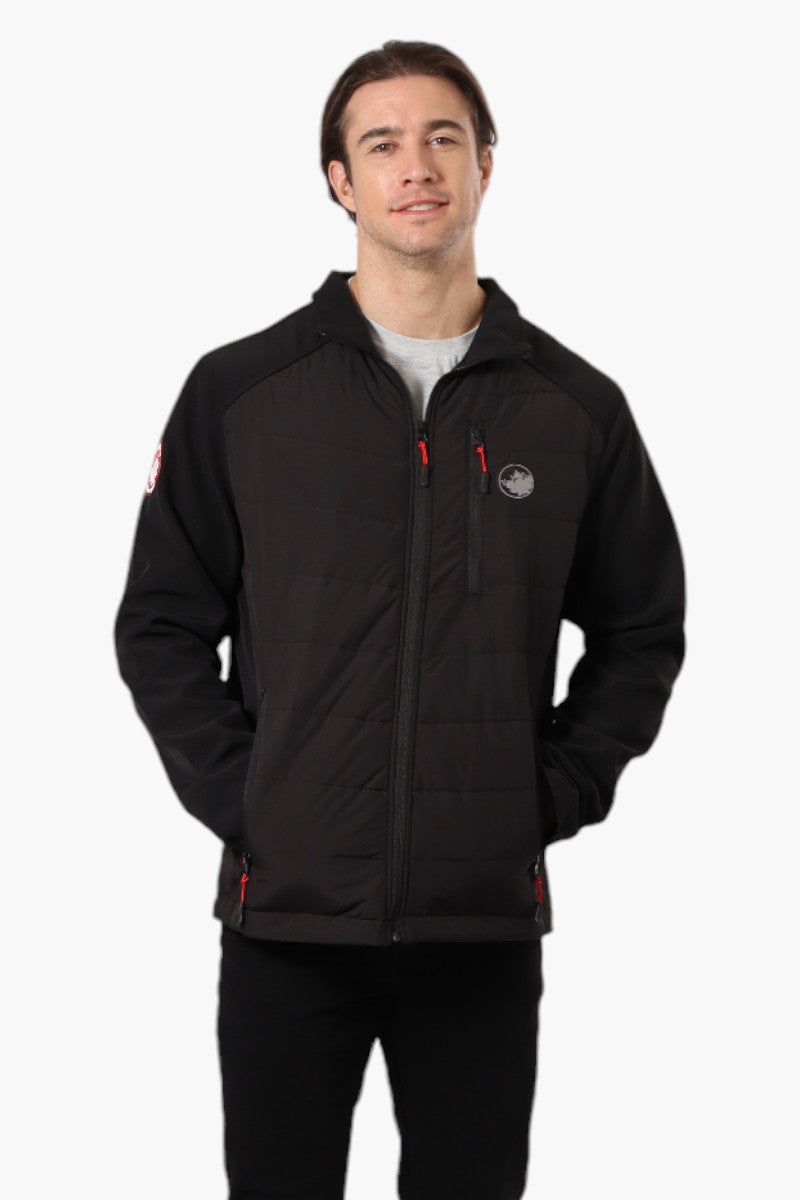 Canada Weather Gear Quilted Bubble Lightweight Jacket - Black - Mens Lightweight Jackets - International Clothiers