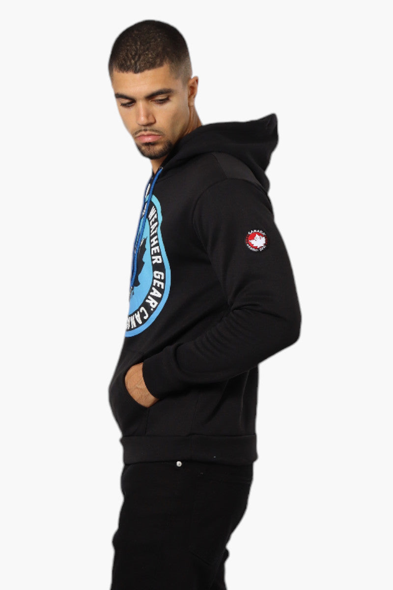 Canada Weather Gear Logo Print Hoodie - Black - Mens Hoodies & Sweatshirts - International Clothiers