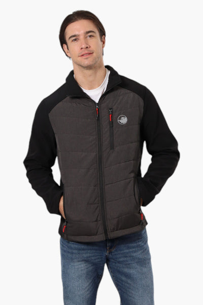 Canada Weather Gear Quilted Bubble Lightweight Jacket - Black - Mens Lightweight Jackets - International Clothiers