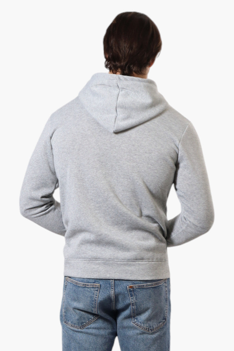 Super Triple Goose Track & Field Print Hoodie - Grey - Mens Hoodies & Sweatshirts - International Clothiers