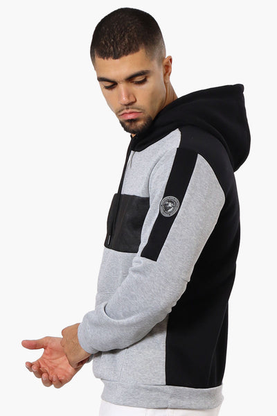 Super Triple Goose Mesh Insert Hoodie - Grey - Mens Hoodies & Sweatshirts - International Clothiers