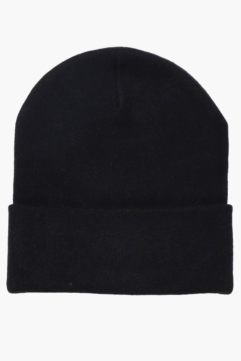 Canada Weather Gear Basic Cuffed Hat - Black - Mens Hats - International Clothiers