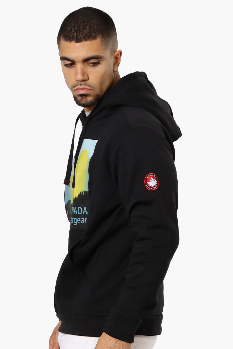 Canada Weather Gear Forest Graphic Hoodie - Black - Mens Hoodies & Sweatshirts - International Clothiers