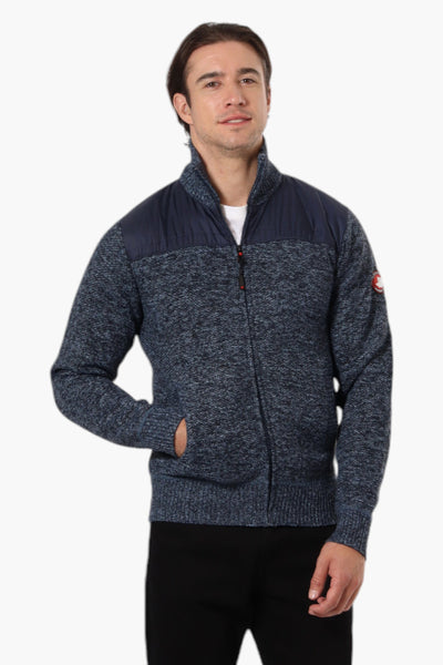 Canada Weather Gear Bonded Fleece Lined Lightweight Jacket - Navy - Mens Lightweight Jackets - International Clothiers