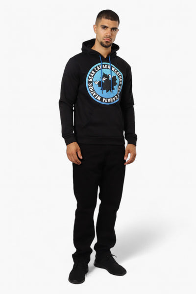 Canada Weather Gear Logo Print Hoodie - Black - Mens Hoodies & Sweatshirts - International Clothiers