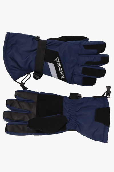 Reebok Touch Screen Ski Gloves - Navy - Mens Gloves - International Clothiers