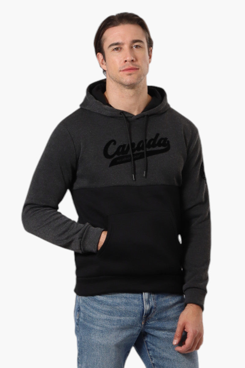 Canada Weather Gear Colour Block Chest Logo Hoodie