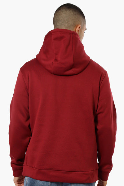 Canada Weather Gear Eagle Graphic Hoodie - Burgundy - Mens Hoodies & Sweatshirts - International Clothiers