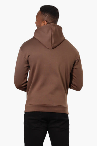 Essentials Solid Basic Pullover Hoodie - Brown - Mens Hoodies & Sweatshirts - International Clothiers