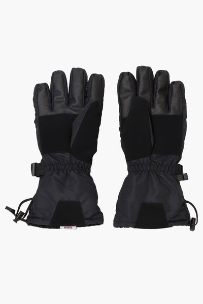 Reebok Touch Screen Ski Gloves - Black - Mens Gloves - International Clothiers