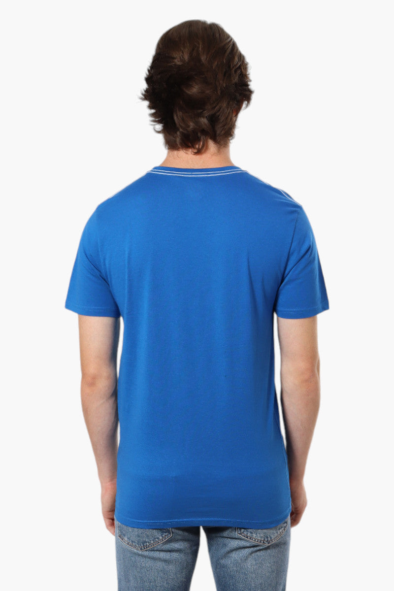 Canada Weather Gear Coast To Coast Print Tee - Blue - Mens Tees & Tank Tops - International Clothiers