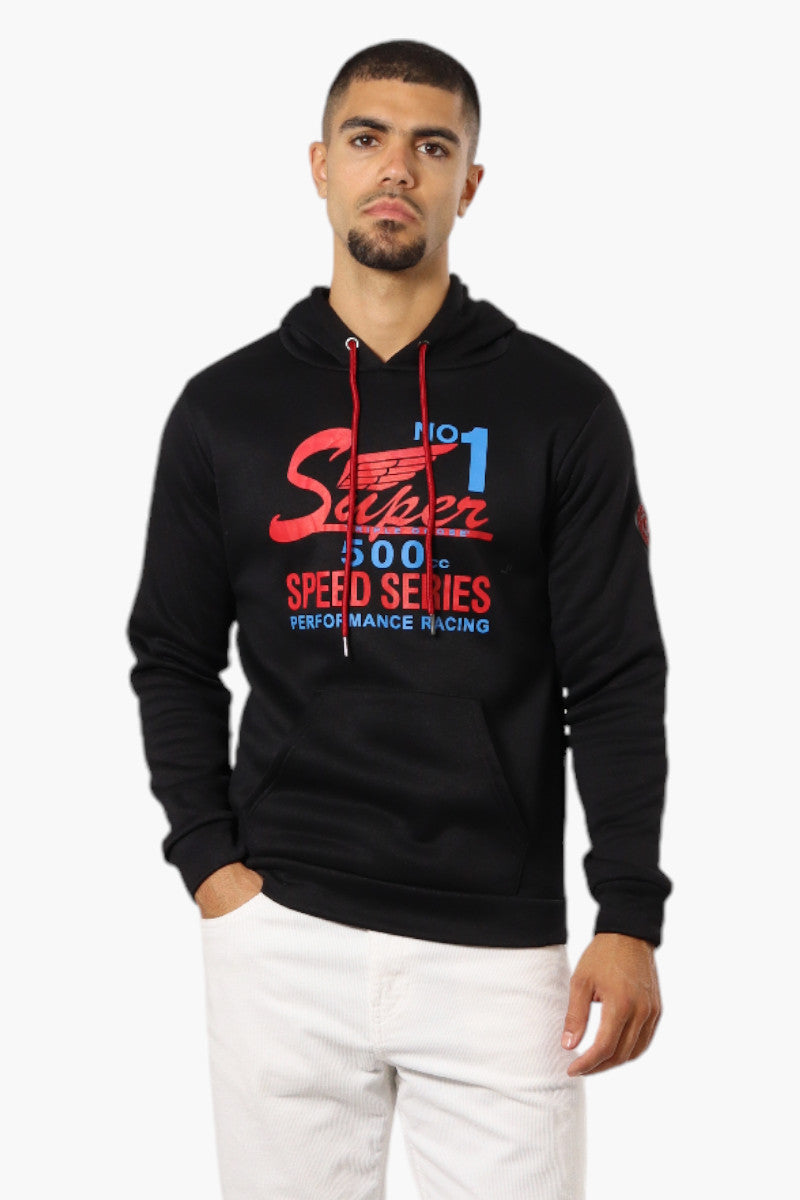 Super Triple Goose 500 Speed Series Print Hoodie - Black - Mens Hoodies & Sweatshirts - International Clothiers