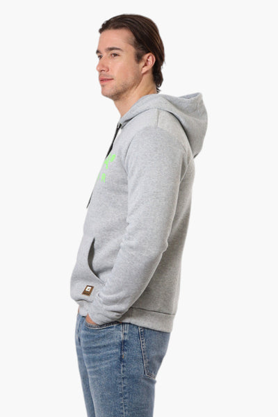 Canada Work Gear Solid Logo Print Hoodie - Grey - Mens Hoodies & Sweatshirts - International Clothiers