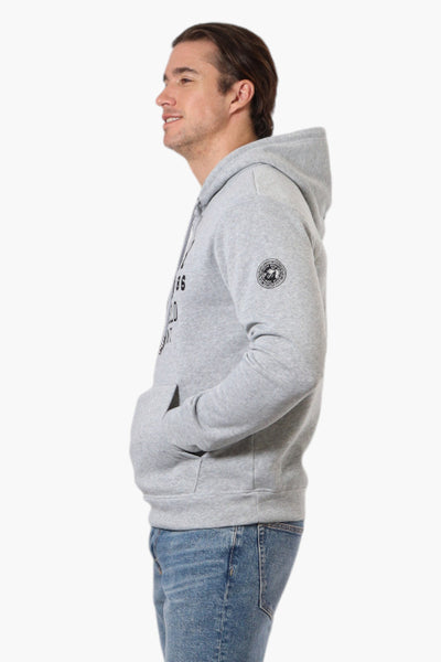 Super Triple Goose Track & Field Print Hoodie - Grey - Mens Hoodies & Sweatshirts - International Clothiers