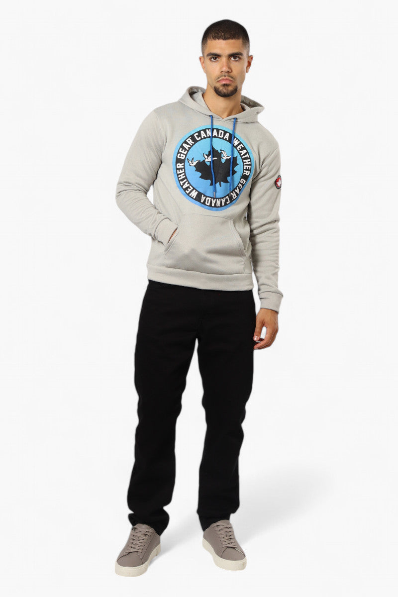 Canada Weather Gear Logo Print Hoodie - Stone - Mens Hoodies & Sweatshirts - International Clothiers