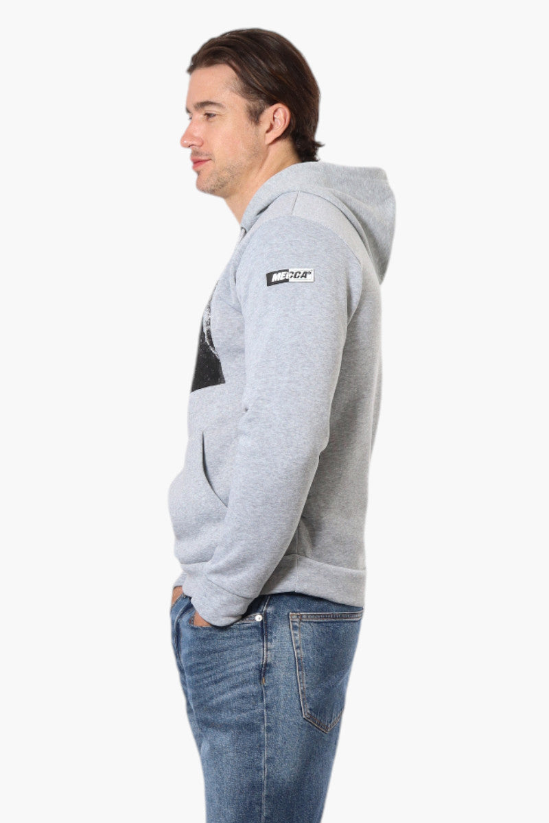 Mecca Brooklyn NY Print Hoodie - Grey - Mens Hoodies & Sweatshirts - International Clothiers