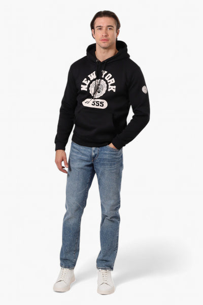 Super Triple Goose New York Print Hoodie - Black - Mens Hoodies & Sweatshirts - International Clothiers