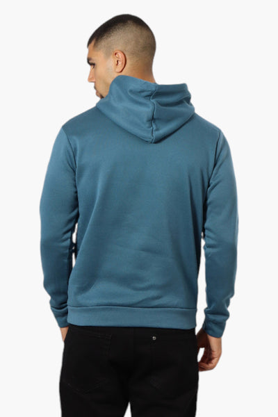 Canada Weather Gear Mountain Outfitters Print Hoodie - Teal - Mens Hoodies & Sweatshirts - International Clothiers