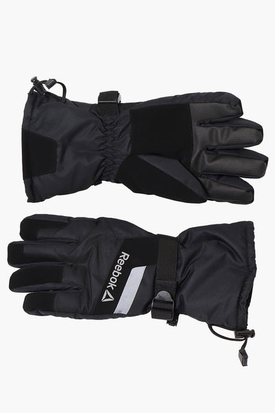 Reebok Touch Screen Ski Gloves - Black - Mens Gloves - International Clothiers