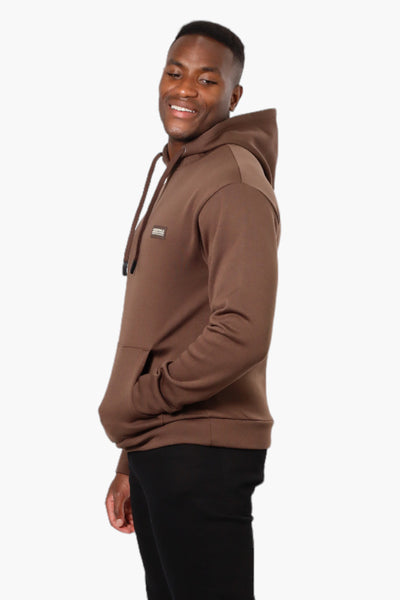 Essentials Solid Basic Pullover Hoodie - Brown - Mens Hoodies & Sweatshirts - International Clothiers