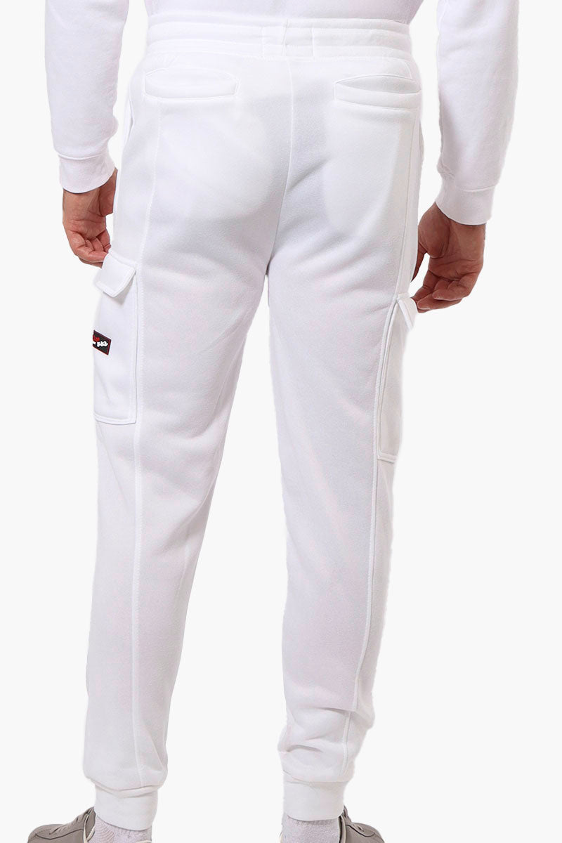 Canada Weather Gear Tie Waist Cargo Joggers - White - Mens Joggers & Sweatpants - International Clothiers