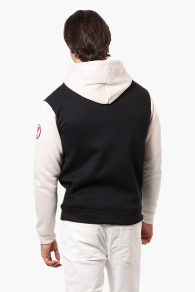 Canada Weather Gear Colour Block Hoodie - Black - Mens Hoodies & Sweatshirts - International Clothiers